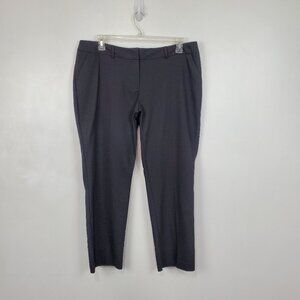 Apt. 9 Torie Black Straight Leg Pants Career Casual Petite Size 16P